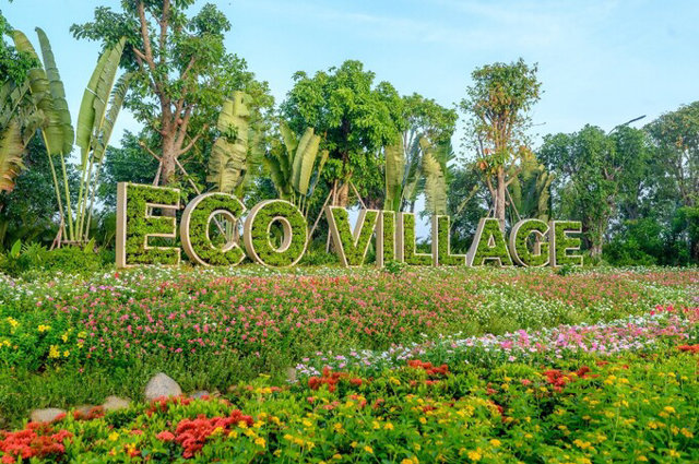 Đảo hoa Ecovillage Saigon River