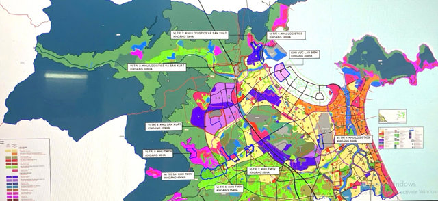 10 vị tr&iacute; dự kiến x&acirc;y khu thương mại tự do Đ&agrave; Nẵng.&nbsp;