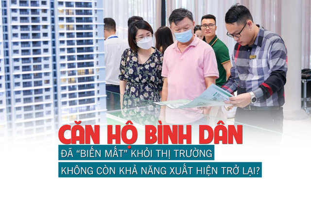 Chung cư bình dân đã “biến mất” khỏi thị trường, không còn khả năng xuất hiện trở lại? - Ảnh 1