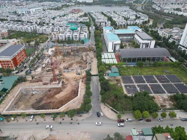 Dự &aacute;n chung cư Ruby Riverside tại &ocirc; đất k&yacute; hiệu CT8 thuộc phường Ph&uacute;c Đồng (quận Long Bi&ecirc;n, H&agrave; Nội). Ảnh B&aacute;o Lao Động&nbsp; &nbsp;