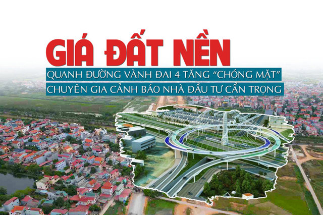 Hà Nội: Giá đất nền quanh đường Vành đai 4 tăng chóng mặt, chuyên gia cảnh báo nhà đầu tư cẩn trọng - Ảnh 1