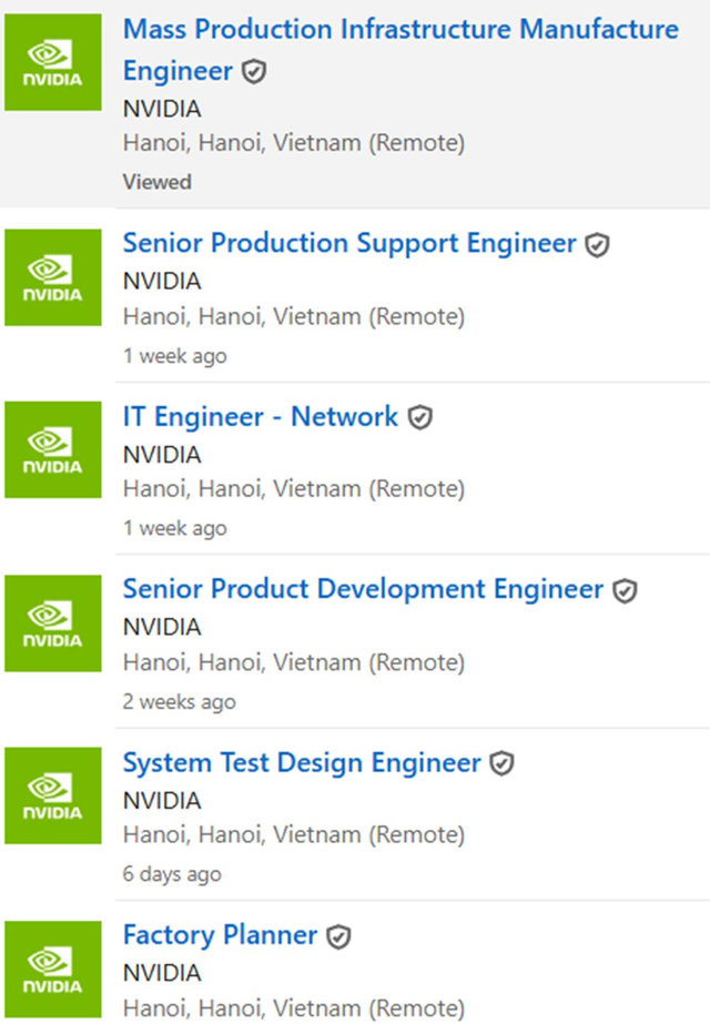 Nvidia bắt đầu tuyển dụng nh&acirc;n sự ở Việt Nam