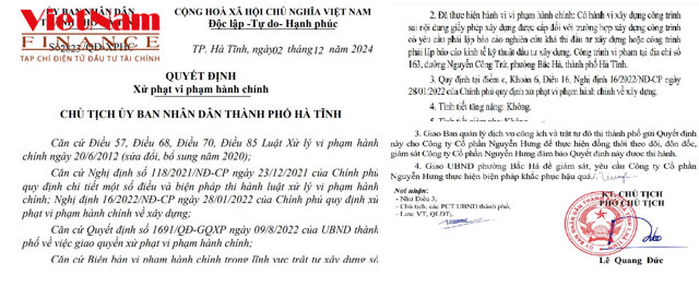 Nữ đại gia tôn thép đứng sau tổ hợp khách sạn dang dở nhiều năm ở Hà Tĩnh - Ảnh 1