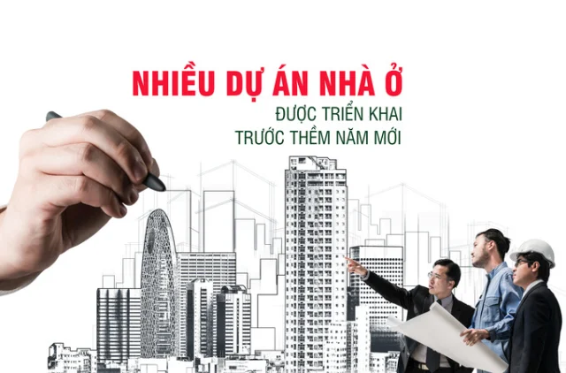 Nhiều dự án nhà ở được triển khai trước thềm năm mới - Ảnh 1