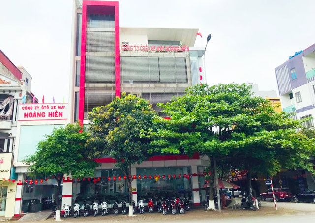 Tr&ecirc;n địa b&agrave;n tỉnh Hưng Y&ecirc;n, C&ocirc;ng ty TNHH Thương mại v&agrave; dịch vụ Ho&agrave;ng Hiền đ&atilde; c&oacute; 3 showroom &ocirc; t&ocirc;, 4 Head xe m&aacute;y, 1 cửa h&agrave;ng xe m&aacute;y điện,... &nbsp;