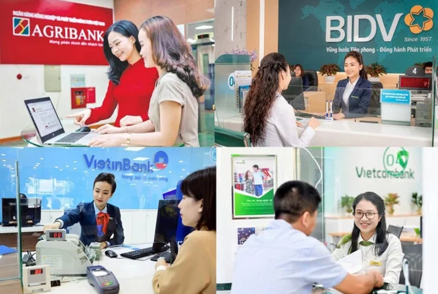 Hé lộ kết quả kinh doanh nhóm Big4 ngân hàng năm 2024 - Ảnh 1