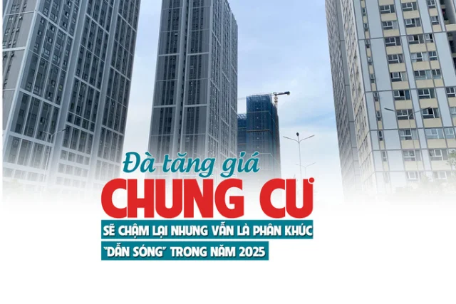 Đà tăng giá chung cư sẽ chậm lại, nhưng vẫn là phân khúc “dẫn sóng” trong năm 2025? - Ảnh 1