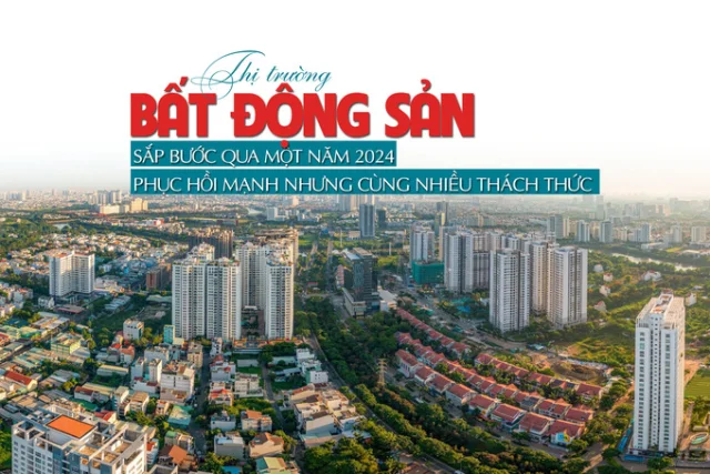 Thị trường bất động sản sắp bước qua một năm 2024 phục hồi mạnh nhưng cũng nhiều thách thức - Ảnh 1