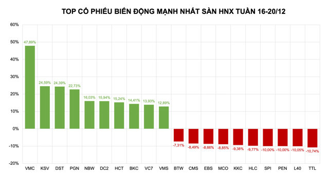 Trái chiều cổ phiếu ngách: Bên lập đỉnh, bên lao dốc - Ảnh 2