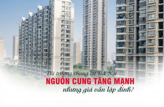 Thị trường chung cư Hà Nội: Nguồn cung tăng mạnh nhưng giá vẫn liên tục lập đỉnh - Ảnh 1