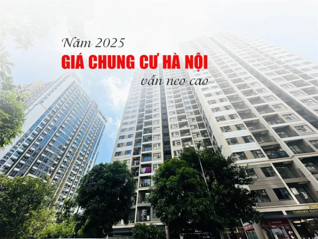 Dự báo năm 2025, giá chung cư Hà Nội vẫn neo cao - Ảnh 1