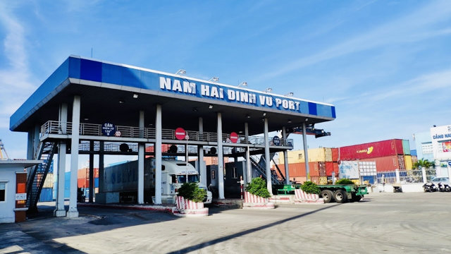 Nam Hải Đ&igrave;nh Vũ Port (Ảnh: CTV).