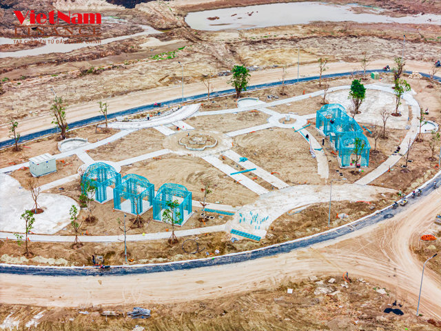 Toàn cảnh Vinhomes Royal Island qua những khung hình từ trên cao - Ảnh 15