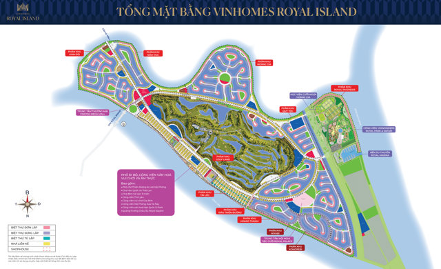 Toàn cảnh Vinhomes Royal Island qua những khung hình từ trên cao - Ảnh 1