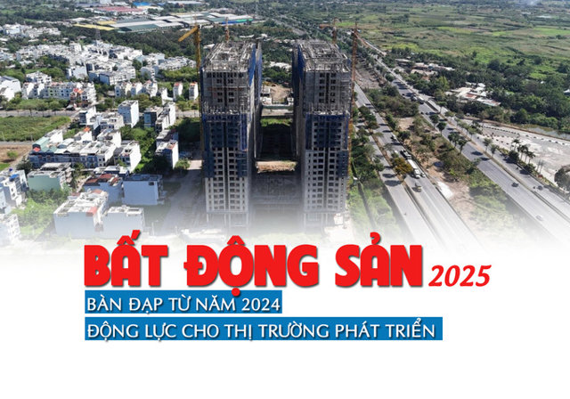 Thị trường bất động sản 2025: Bàn đạp từ năm 2024, động lực cho thị trường phát triển trong thời gian tới - Ảnh 1