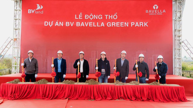 BV Land đ&atilde; tổ chức Lễ động thổ v&agrave; khởi c&ocirc;ng dự &aacute;n BV Bavella Green Park (Bắc Giang) v&agrave;o&nbsp; th&aacute;ng&nbsp; 3/2024