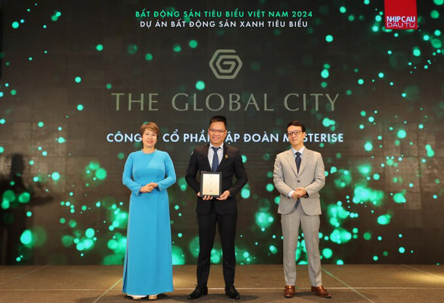 &ldquo;Dự &aacute;n bất động sản xanh ti&ecirc;u biểu 2024&rdquo; gọi t&ecirc;n The Global City