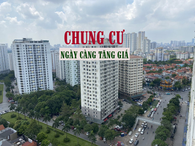 Chung cư ngày càng tăng giá - Ảnh 1