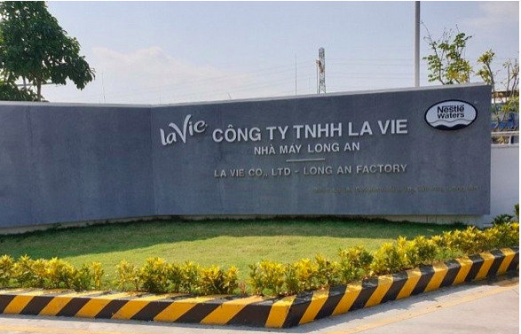 Trụ sợ C&ocirc;ng ty TNHH La Vie tại Long An. Ảnh: Internet.