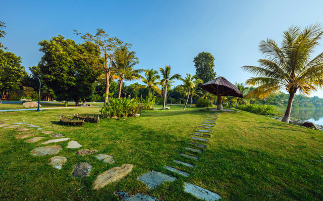 Một trong những c&ocirc;ng tr&igrave;nh của Ecopark.