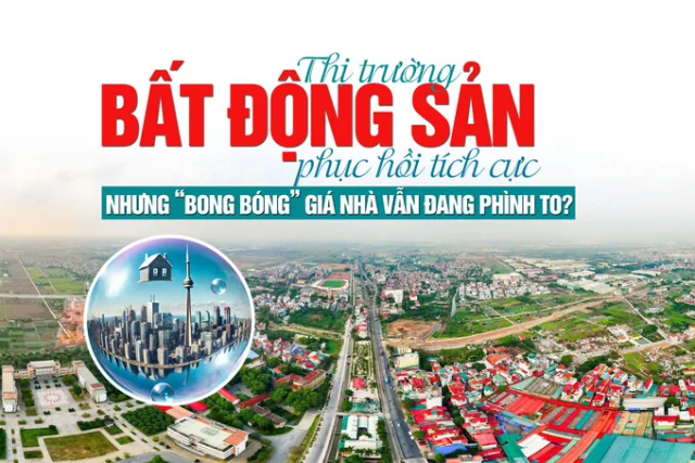 Thị trường bất động sản phục hồi tích cực nhưng “bóng bóng” giá nhà vẫn đang phình to? - Ảnh 1