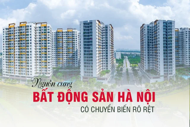 Nguồn cung bất động sản tại Hà Nội có chuyển biến rõ rệt - Ảnh 1