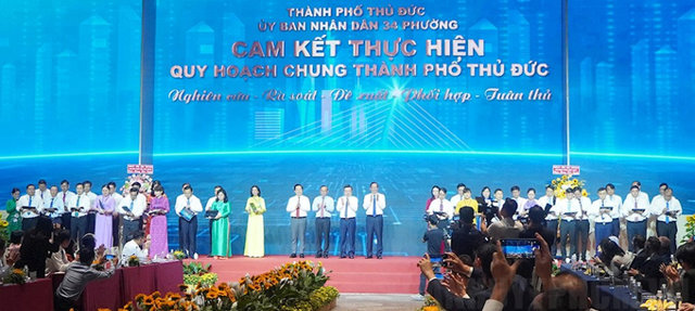 C&ocirc;ng bố Đồ &aacute;n quy hoạch chung TP Thủ Đức thuộc TP.HCM đến năm 2040 v&agrave; x&uacute;c tiến mời gọi đầu tư v&agrave;o TP Thủ Đức.