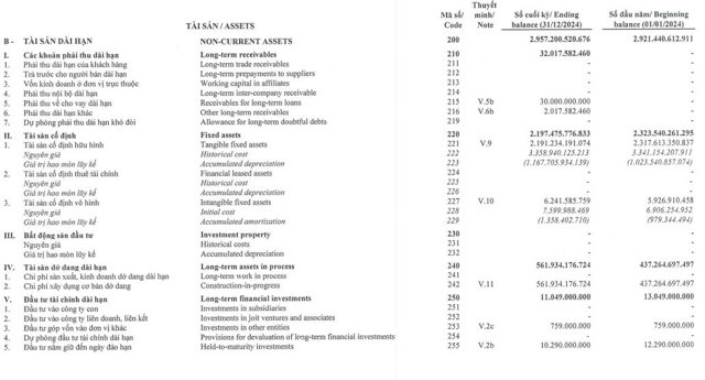 Bảng c&acirc;n đối kế to&aacute;n Tập đo&agrave;n Đạt Phương (Nguồn: BCTC hợp nhất qu&yacute; 4/2024) &nbsp;