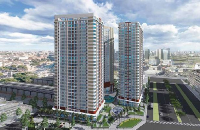 Cận cảnh Sky View Plaza chạm nóc 35 tầng sau nhiều năm 'đắp chiếu' - Ảnh 8