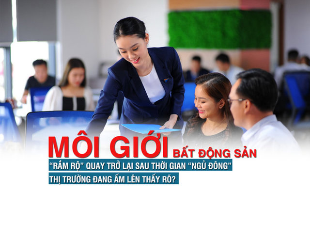 Môi giới bất động sản “rầm rộ” quay trở lại sau thời gian “ngủ đông”, thị trường đang ấm lên thấy rõ? - Ảnh 1