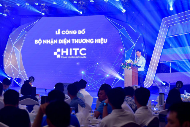 Lễ c&ocirc;ng bố đổi bộ nhận diện thương hiệu HITC năm 2023 ( Nguồn: Vietnamnet).