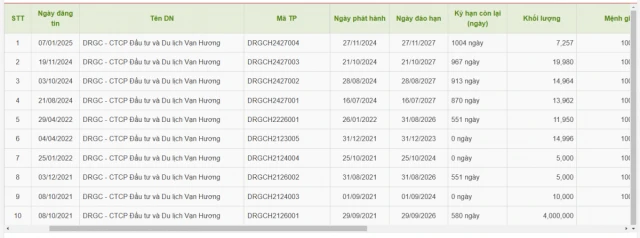 Vạn Hương Investoco: Ôm ngàn tỷ đồng nợ trái phiếu, lãi vay đã trả miệt mài 0 đồng - Ảnh 2