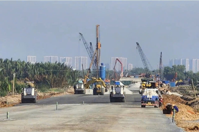 60 ng&agrave;y nước r&uacute;t ho&agrave;n th&agrave;nh hơn 8 km V&agrave;nh đai 3 Tp.HCM - Đồng Nai.