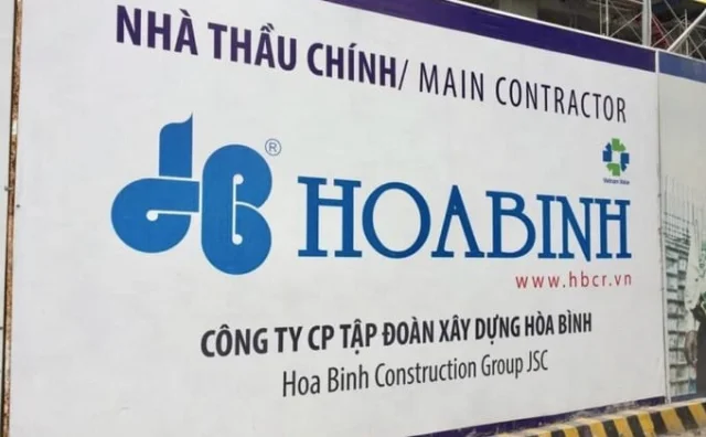 Tập đo&agrave;n x&acirc;y dựng Ho&agrave; B&igrave;nh. &nbsp;