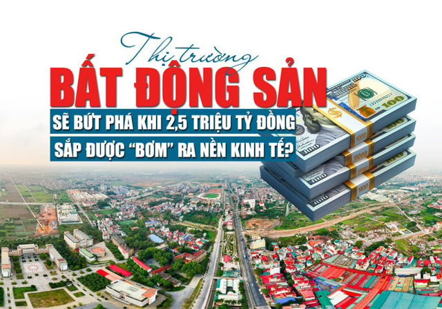 Thị trường bất động sản sẽ “bứt phá” khi 2,5 triệu tỷ đồng sắp được bơm ra nền kinh tế? - Ảnh 1