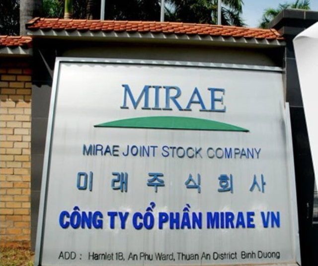 Gian dối để được miễn thuế, C&ocirc;ng ty cổ phần Mirae bị xử phạt.