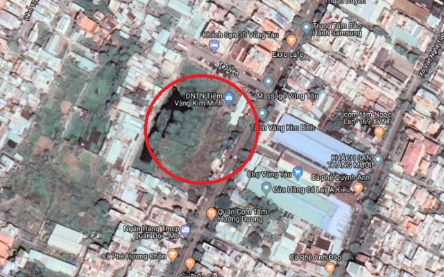 Vị tr&iacute; chung cư Th&aacute;i Dương