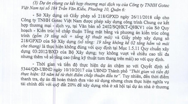 Thanh tra 'vạch' sai phạm tại dự án Asiana Capella của Gotec Việt Nam - Ảnh 1