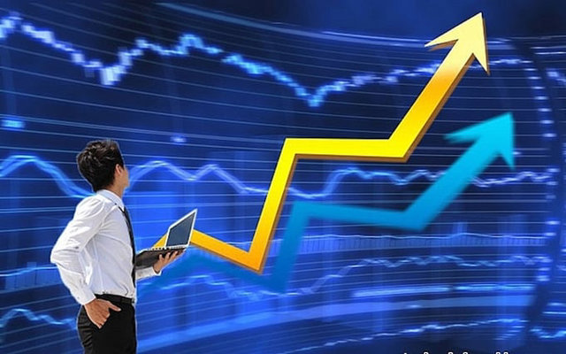VN-Index tăng gần 19 điểm phiên đầu tuần - Ảnh 1