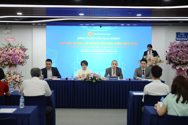 ĐHĐCĐ thường ni&ecirc;n năm 2025 của C&ocirc;ng ty cổ phần Helio Energy diễn ra s&aacute;ng 19/4 &nbsp;