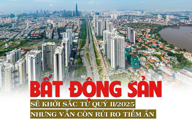 VARS: Thị trường bất động sản sẽ khởi sắc hơn từ quý II/2025 nhưng vẫn còn rủi ro tiềm ẩn - Ảnh 1