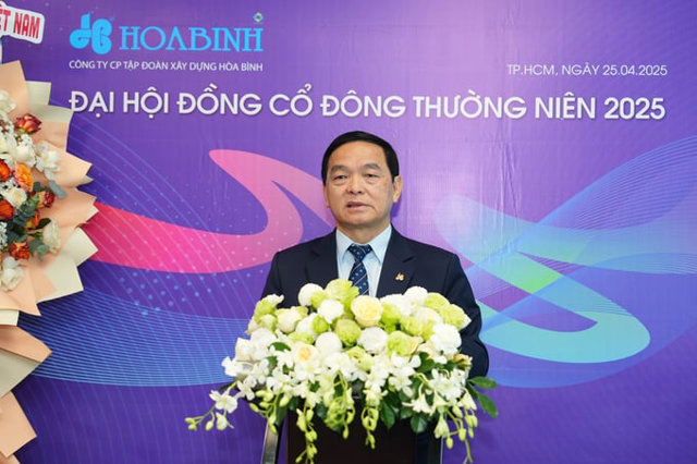 &Ocirc;ng L&ecirc; Viết Hải, Chủ tịch HĐQT H&ograve;a B&igrave;nh.