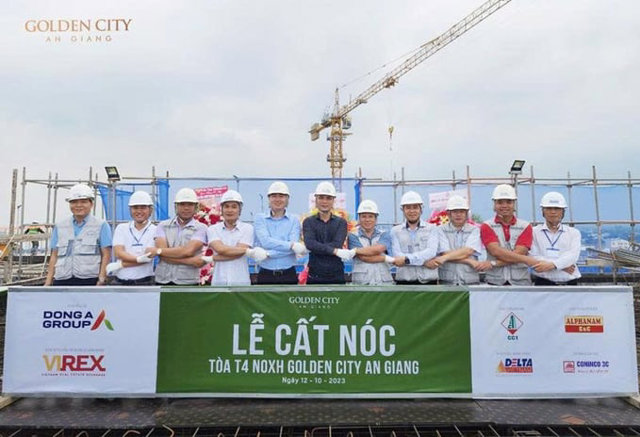 Chủ đầu tư đ&atilde; l&agrave;m lễ cất n&oacute;c to&agrave; T3 v&agrave; T4 nhưng hiện vẫn c&ograve;n nhiều vướng mắc về hồ sơ nghiệm thu c&ocirc;ng tr&igrave;nh.