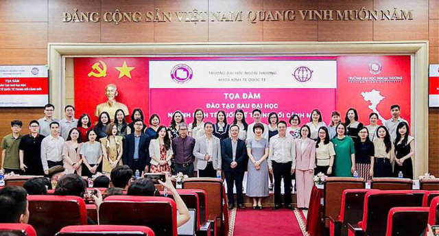 Đào tạo sau Đại học ngành Kinh tế quốc tế trong bối cảnh mới - Ảnh 1