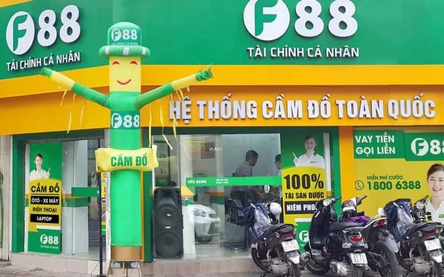 F88 nhận cầm cố 1,8 triệu ôtô và xe máy - Ảnh 1