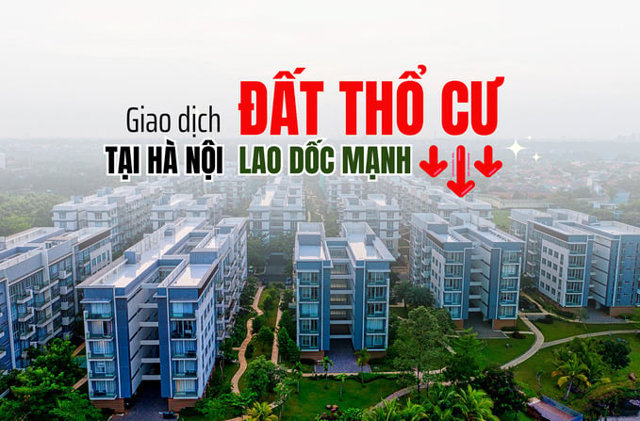 Giao dịch đất thổ cư tại Hà Nội lao dốc mạnh - Ảnh 1