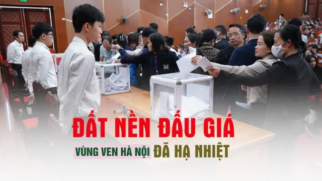 Đất nền đấu giá vùng ven Hà Nội đã hạ nhiệt? - Ảnh 1