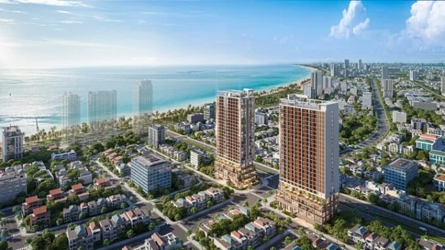Phối cảnh minh họa dự &aacute;n Sun Costa Residence cận biển Mỹ Kh&ecirc; - Ảnh phối cảnh minh họa Sun Property