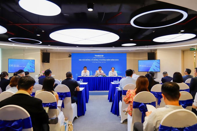 Tasco vừa tổ chức Đại hội cổ đ&ocirc;ng thường ni&ecirc;n năm 2025 tại H&agrave; Nội.