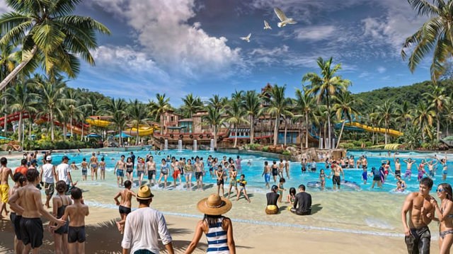 C&ocirc;ng vi&ecirc;n nước Sun World Vũng T&agrave;u kỳ vọng h&uacute;t h&agrave;ng triệu kh&aacute;ch